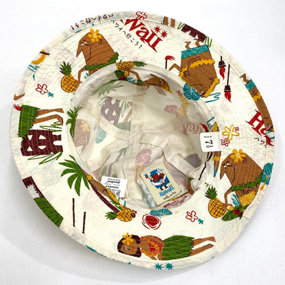 【中古】SUN SURF | サンサーフ cotton seersucker hat trip to hawaii ハット ss02845【加古川店】