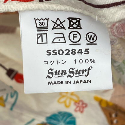 【中古】SUN SURF | サンサーフ cotton seersucker hat trip to hawaii ハット ss02845【加古川店】