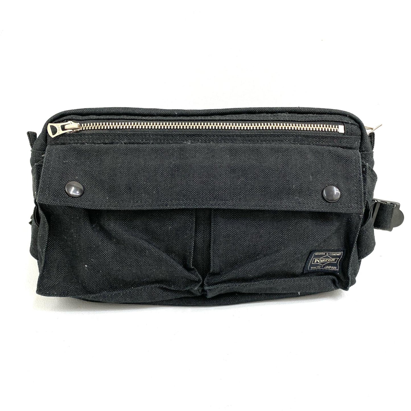 【中古】PORTER | ポーター SMOKY WAIST BAG ウエストバッグ 592-07600 ブラック【加古川店】