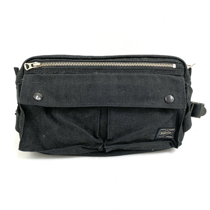 【中古】PORTER | ポーター SMOKY WAIST BAG ウエストバッグ 592-07600 ブラック【加古川店】