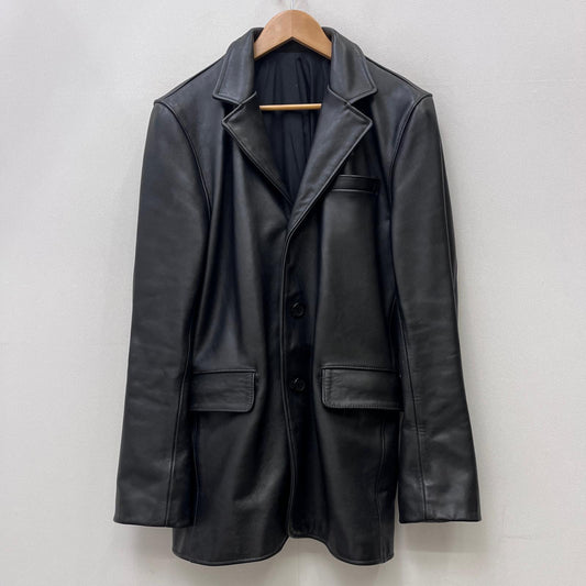 【中古】 BACKDROP HIGH QUALITY CAR COAT レザー ブラック サイズ：XL【加古川店】