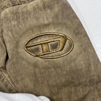 【中古】DIESEL | ディーゼル J-SQUAD-TREAT ナイロンジャケット ブラウン サイズ：48【加古川店】
