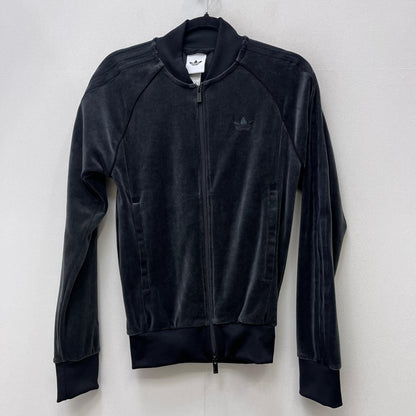 【中古】adidas | アディダス SST アディカラー ベロア トラックトップ ジャージ JX1559 ブラック サイズ：XS【加古川店】
