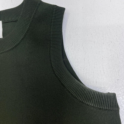 【中古】 TENT LINE BLOCKING KNIT ワンピース カーキ【加古川店】