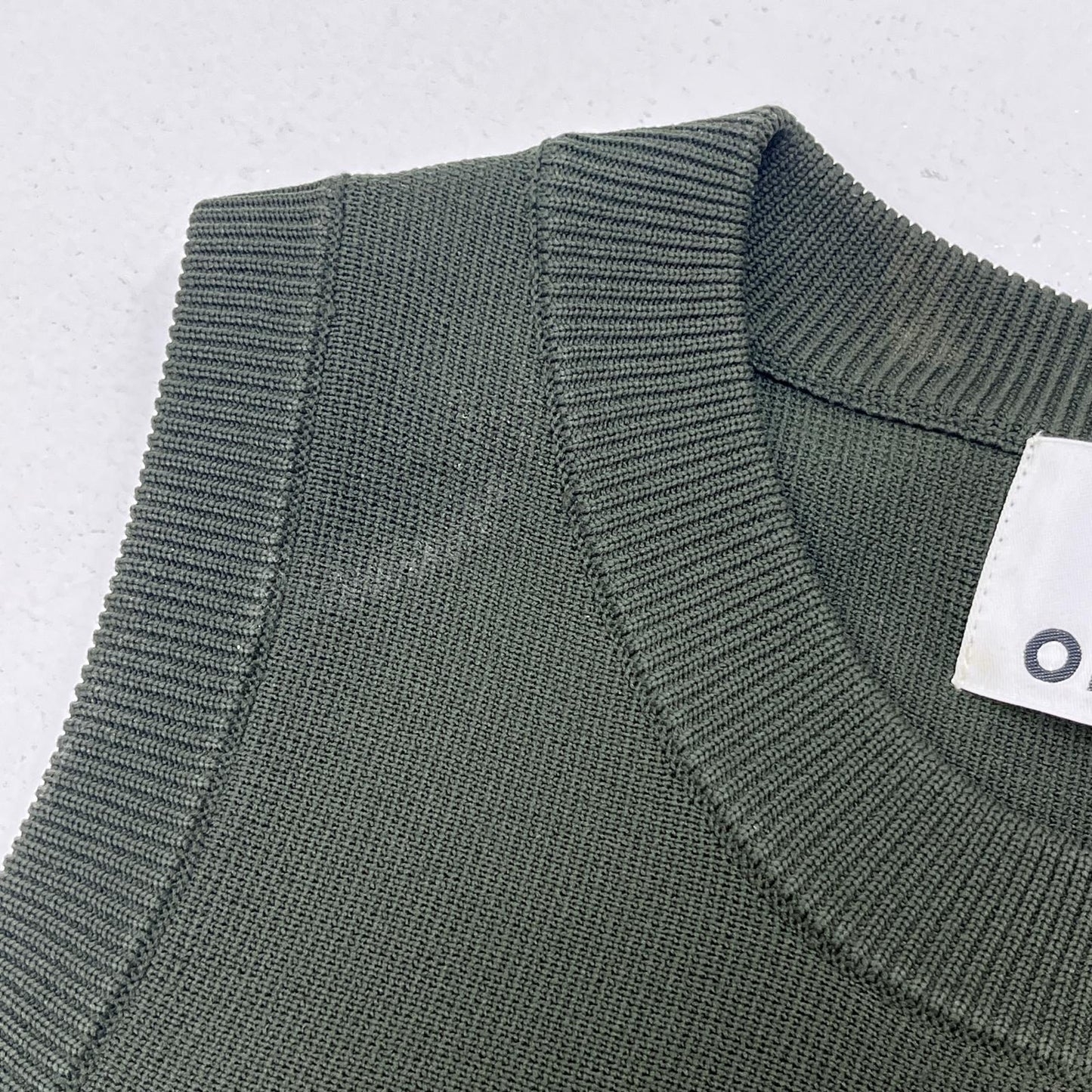 【中古】 TENT LINE BLOCKING KNIT ワンピース カーキ【加古川店】