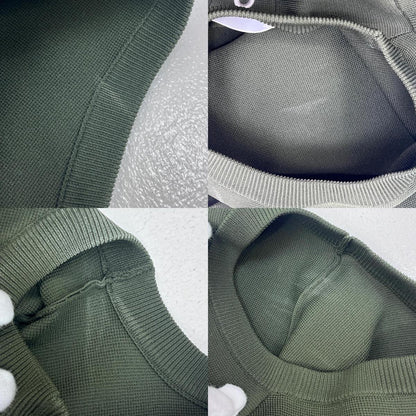 【中古】 TENT LINE BLOCKING KNIT ワンピース カーキ【加古川店】