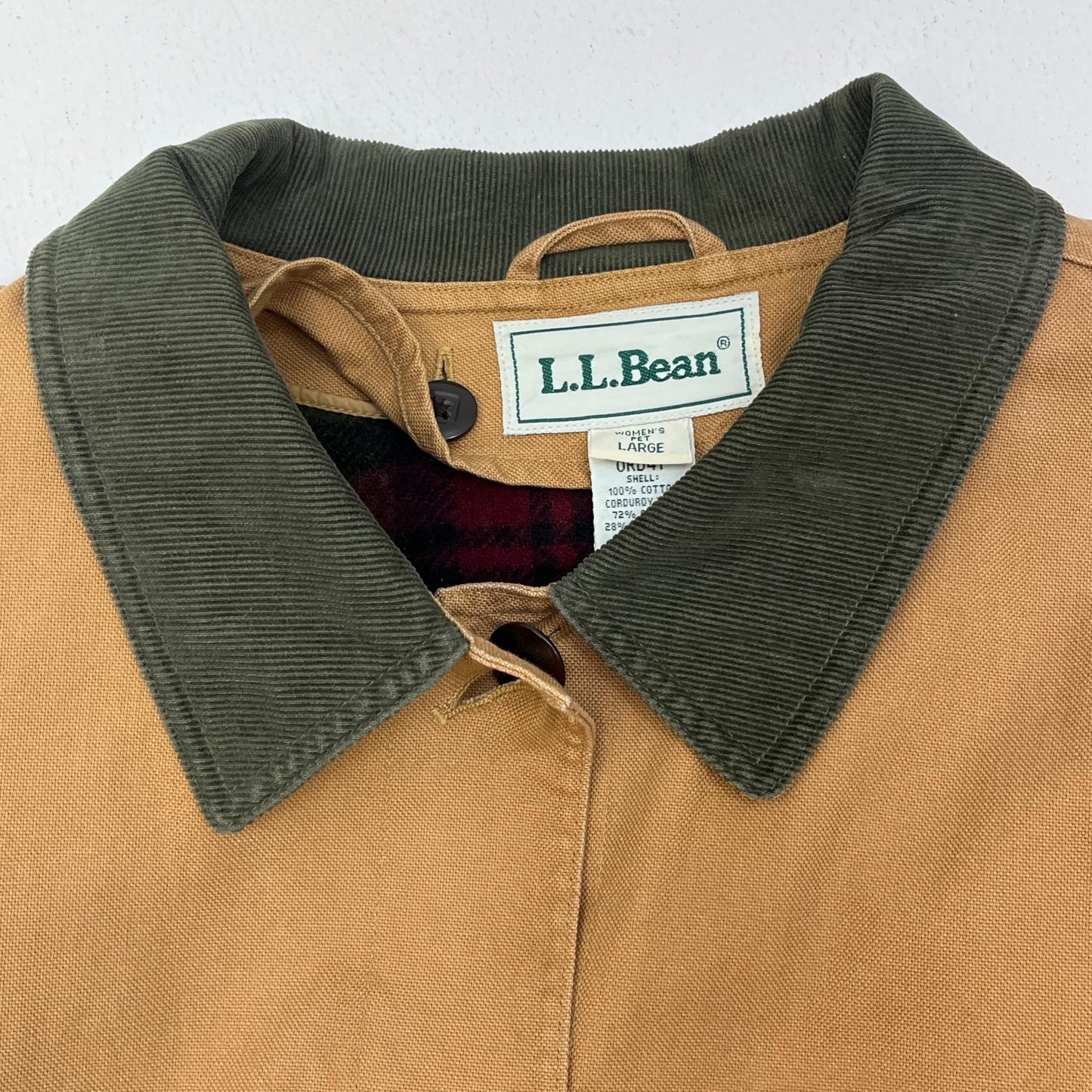 【中古】L.L.Bean | エルエルビーン その他アウター ORD47 ベージュ サイズ：L【加古川店】