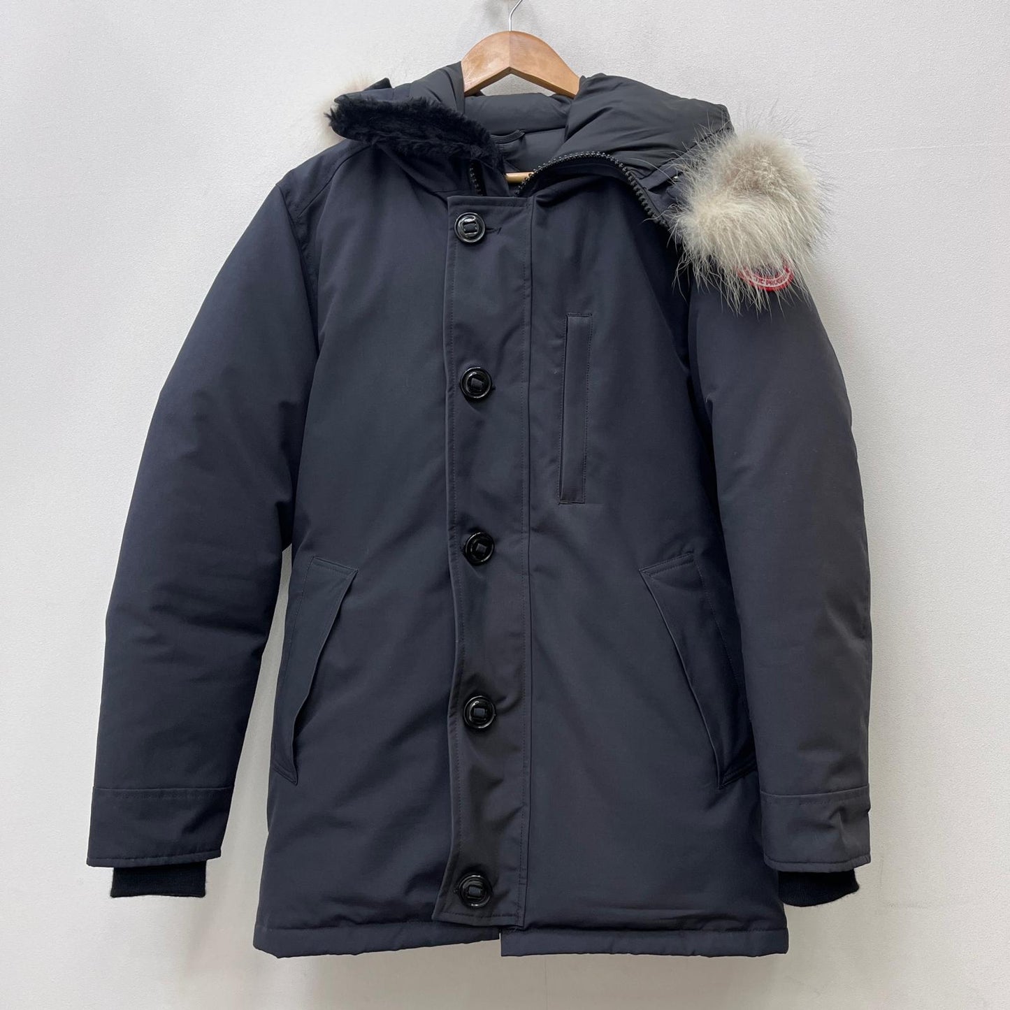 【中古】CANADA GOOSE | カナダグース Jasper Parka ｻｻﾞﾋﾞｰﾘｰｸﾞ国内正規 ダウンジャケット 3438JM ネイビー サイズ：S【加古川店】