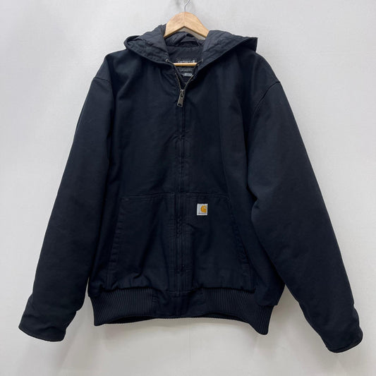 【中古】Carhartt | カーハート WASHED DUCK INSULATED ACTIVE JACKET ブルゾン 104050-BLK ブラック サイズ：XL【加古川店】