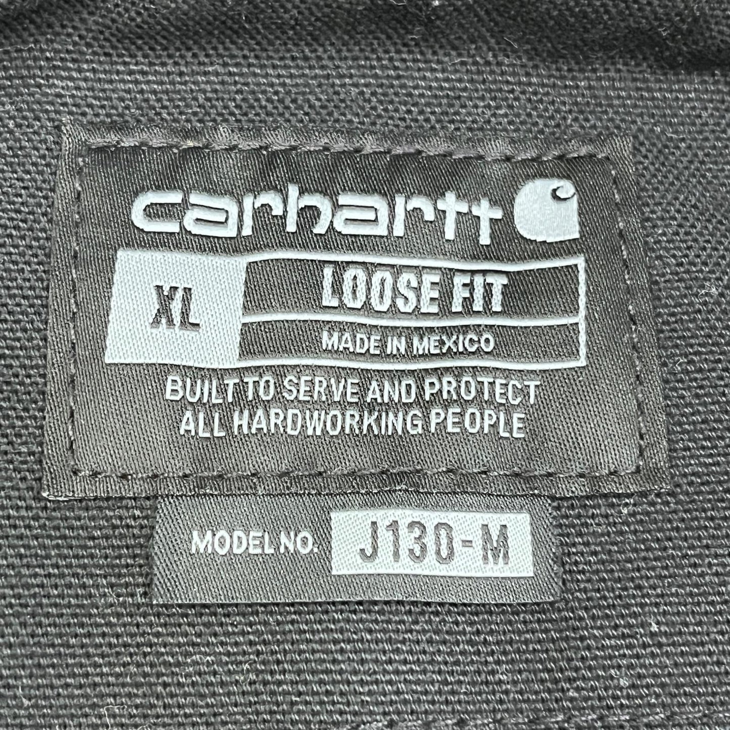 【中古】Carhartt | カーハート WASHED DUCK INSULATED ACTIVE JACKET ブルゾン 104050-BLK ブラック サイズ：XL【加古川店】