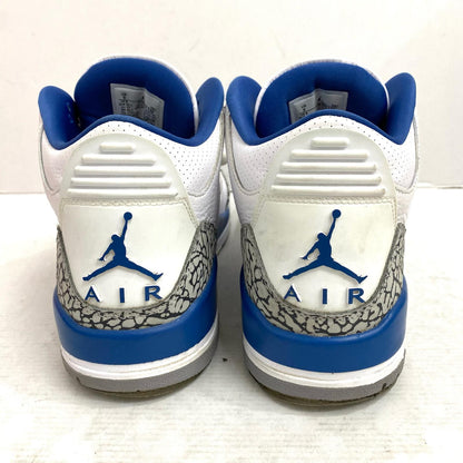 【中古】NIKE | ナイキ Nike Air Jordan 3 Retro スニーカー CT8532-148 ホワイト 27cm【加古川店】