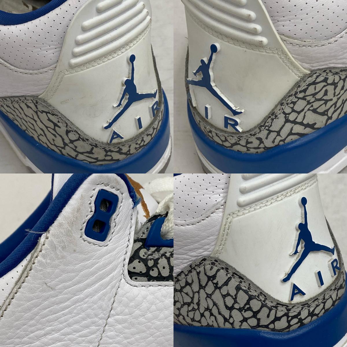 【中古】NIKE | ナイキ Nike Air Jordan 3 Retro スニーカー CT8532-148 ホワイト 27cm【加古川店】