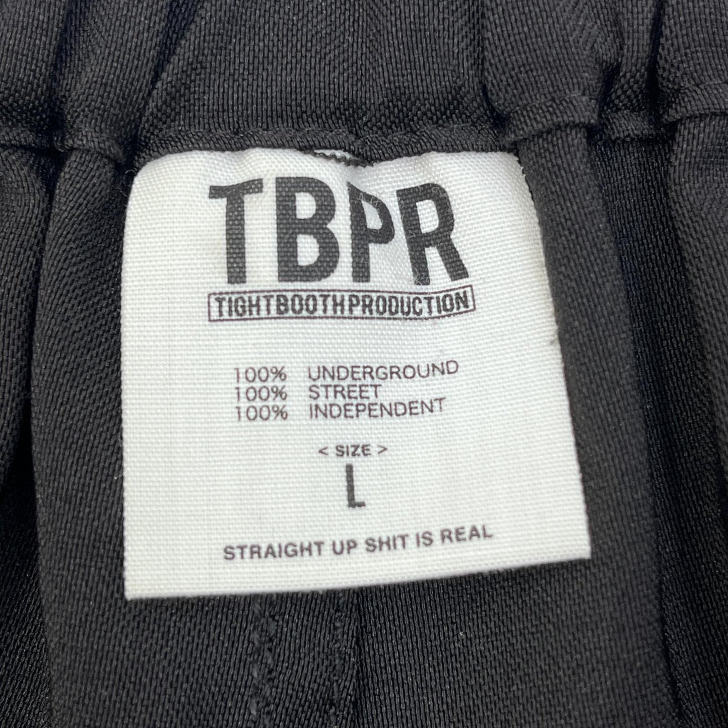 【中古】TIGHTBOOTH PRODUCTION | タイトブースプロダクション TRO BALLOON PANTS パンツ ブラック サイズ：L【加古川店】