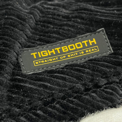 【中古】TIGHTBOOTH PRODUCTION | タイトブースプロダクション BIAS CORD BAGGY SLACKS パンツ ブラック サイズ：L【加古川店】