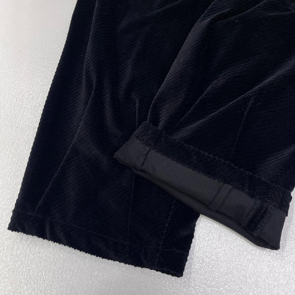 【中古】TIGHTBOOTH PRODUCTION | タイトブースプロダクション BIAS CORD BAGGY SLACKS パンツ ブラック サイズ：L【加古川店】