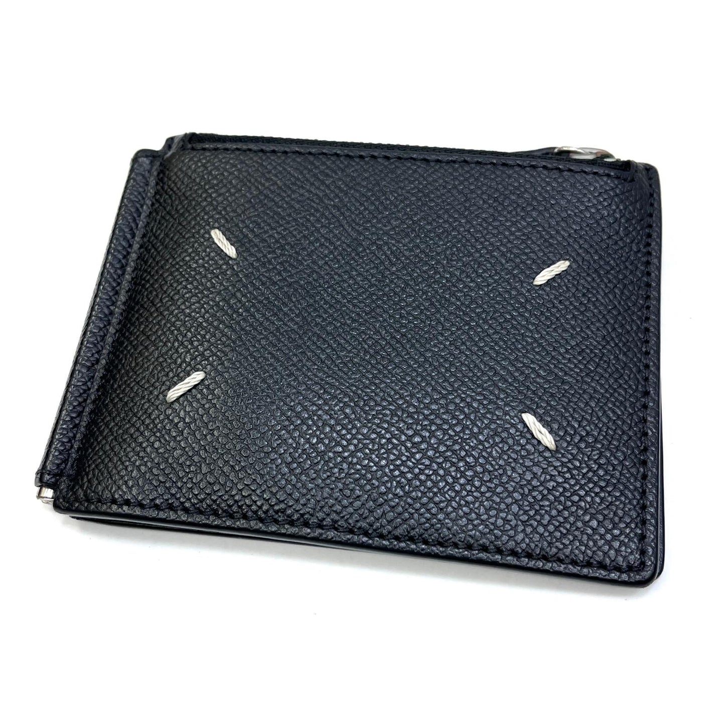 【中古】Maison Margiela | メゾンマルジェラ WALLET SLIM 2 PINCER 二つ折り財布 SA1UI0018 ブラック【加古川店】