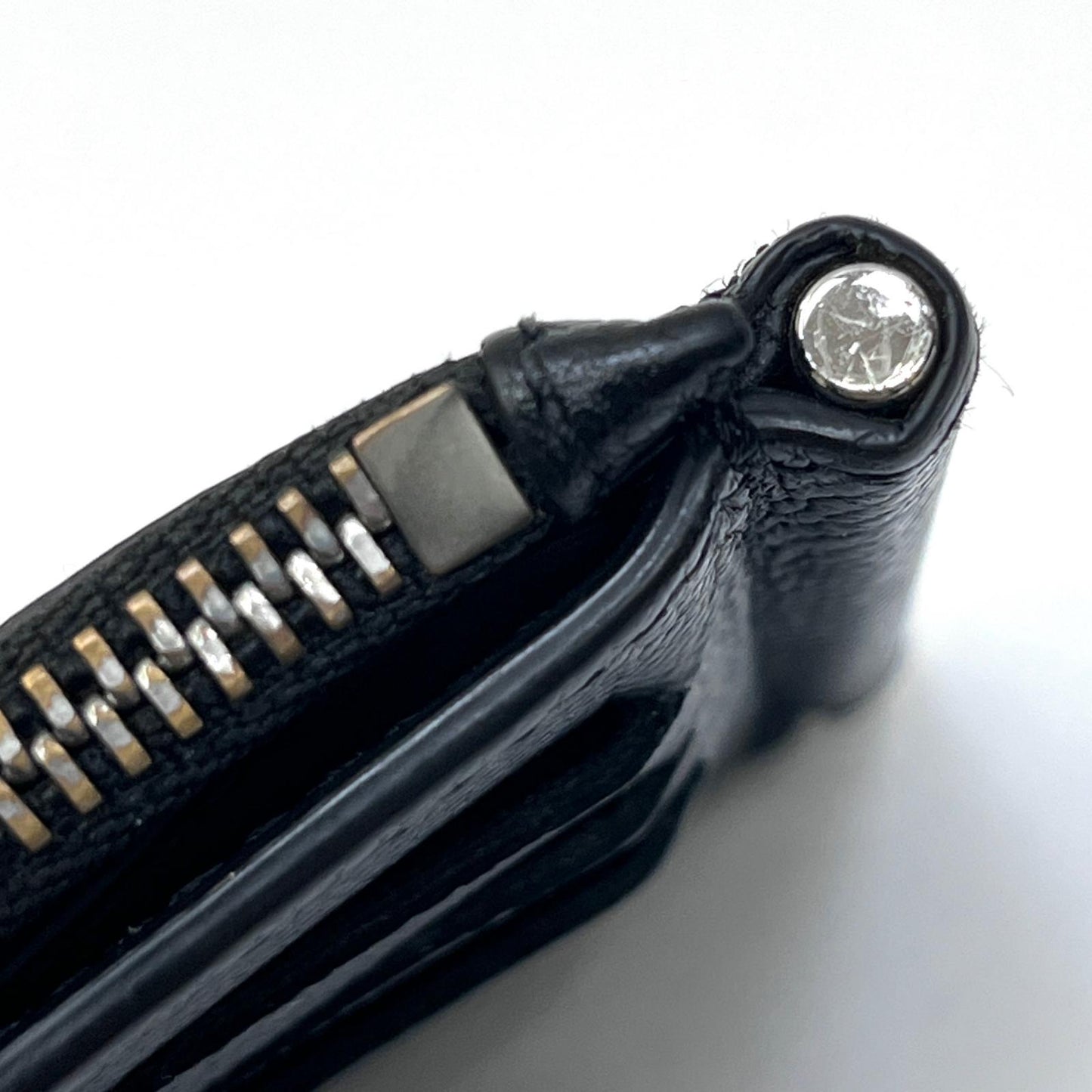 【中古】Maison Margiela | メゾンマルジェラ WALLET SLIM 2 PINCER 二つ折り財布 SA1UI0018 ブラック【加古川店】