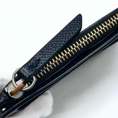 【中古】Maison Margiela | メゾンマルジェラ WALLET SLIM 2 PINCER 二つ折り財布 SA1UI0018 ブラック【加古川店】