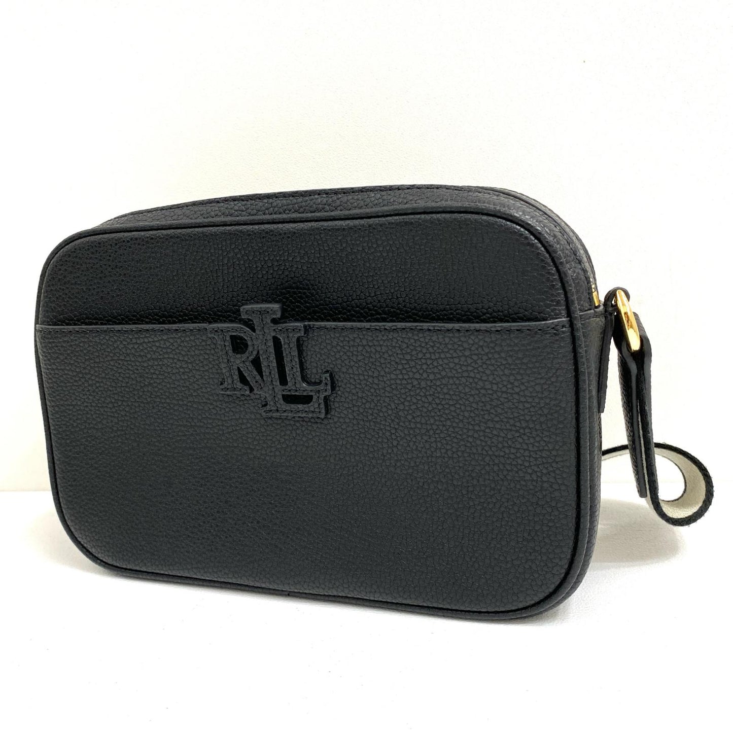 【中古】RALPH LAUREN | ラルフローレン ショルダーバッグ 431970163001 ブラック【加古川店】