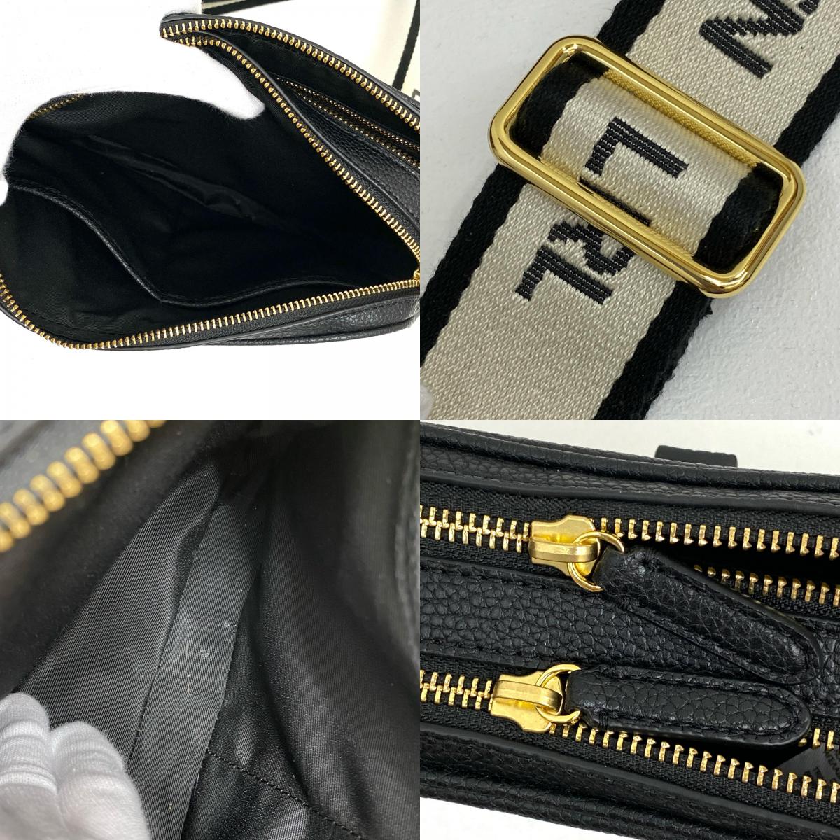 【中古】RALPH LAUREN | ラルフローレン ショルダーバッグ 431970163001 ブラック【加古川店】