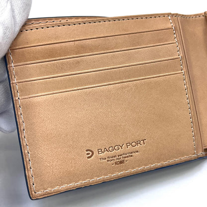 【中古】BAGGYPORT | バギーポート KOI 二つ折り財布 ZYS098 ブルー【加古川店】