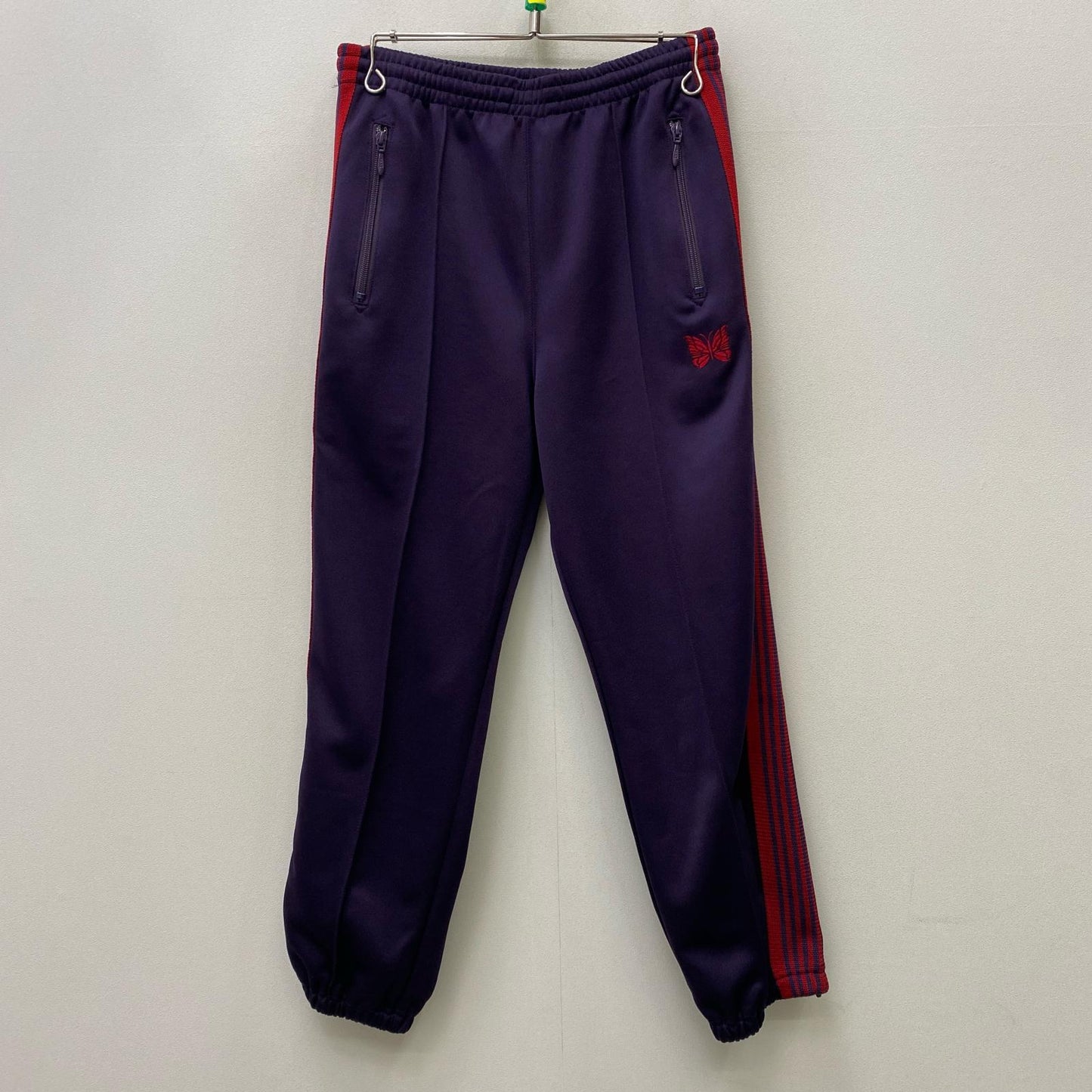 【中古】Needles | ニードルス ZIPPED TRACK PANT パンツ LQ232 パープル サイズ：XS【加古川店】
