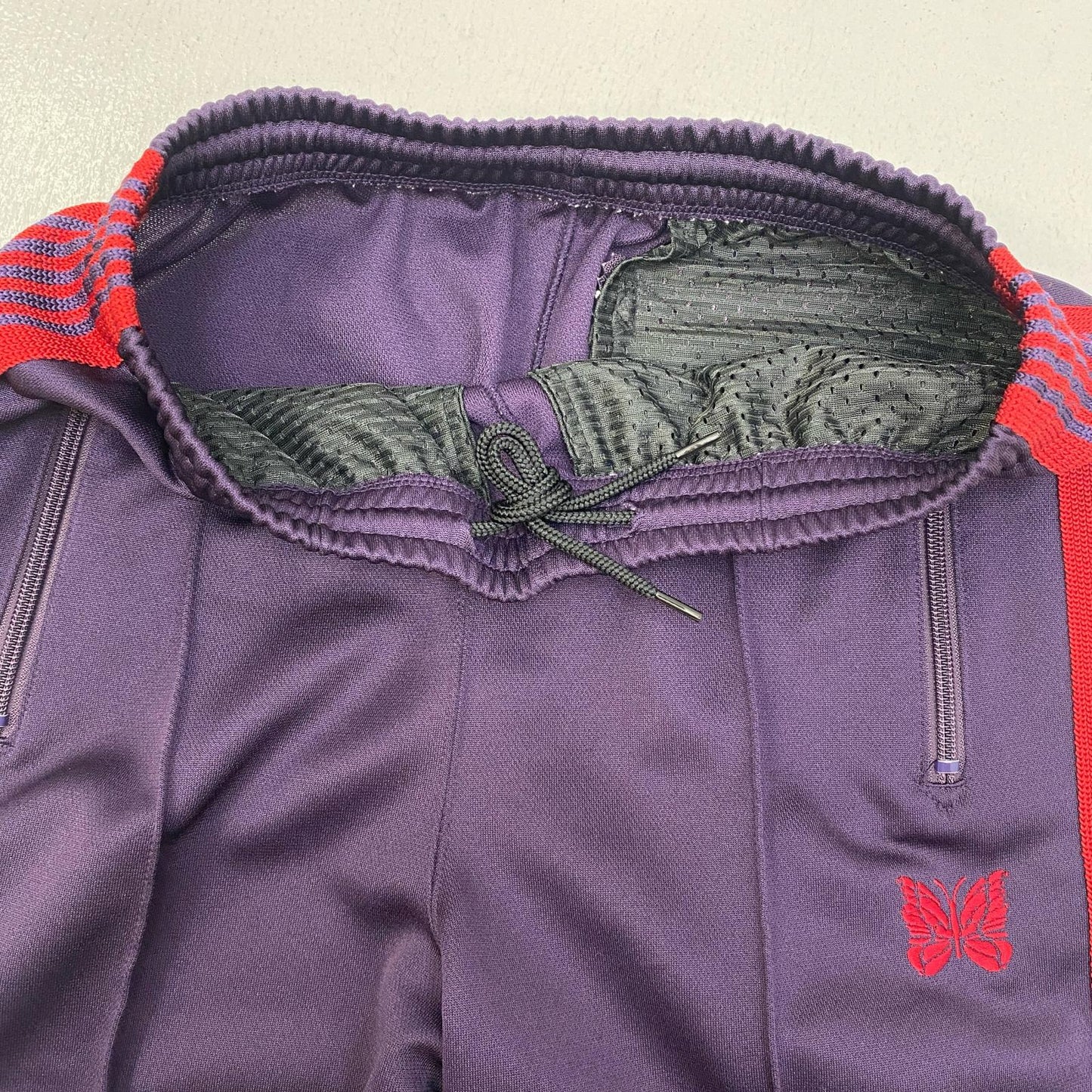 【中古】Needles | ニードルス ZIPPED TRACK PANT パンツ LQ232 パープル サイズ：XS【加古川店】