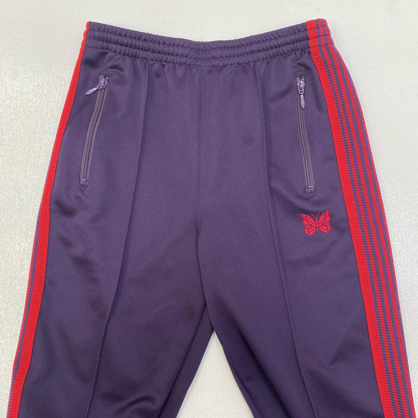【中古】Needles | ニードルス ZIPPED TRACK PANT パンツ LQ232 パープル サイズ：XS【加古川店】