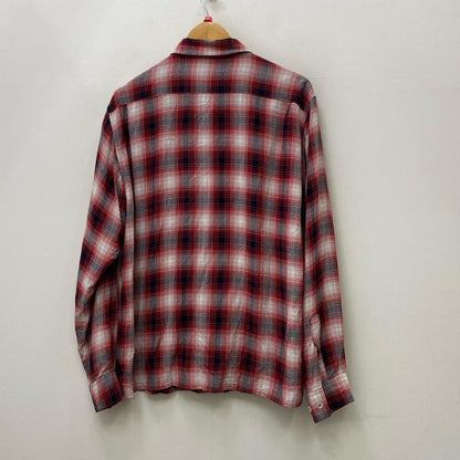 【中古】SUGAR CANE | シュガーケーン RAYON OMBRE CHECK OPEN SHIRT 長袖シャツ sc29263 サイズ：XL【加古川店】