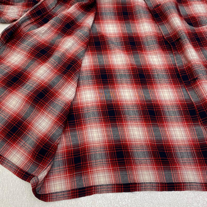 【中古】SUGAR CANE | シュガーケーン RAYON OMBRE CHECK OPEN SHIRT 長袖シャツ sc29263 サイズ：XL【加古川店】