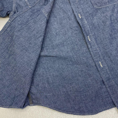 【中古】SUGAR CANE | シュガーケーン BLUE CHAMBRAY WORK SHIRT 長袖シャツ sc27850 インディゴ サイズ：XL【加古川店】