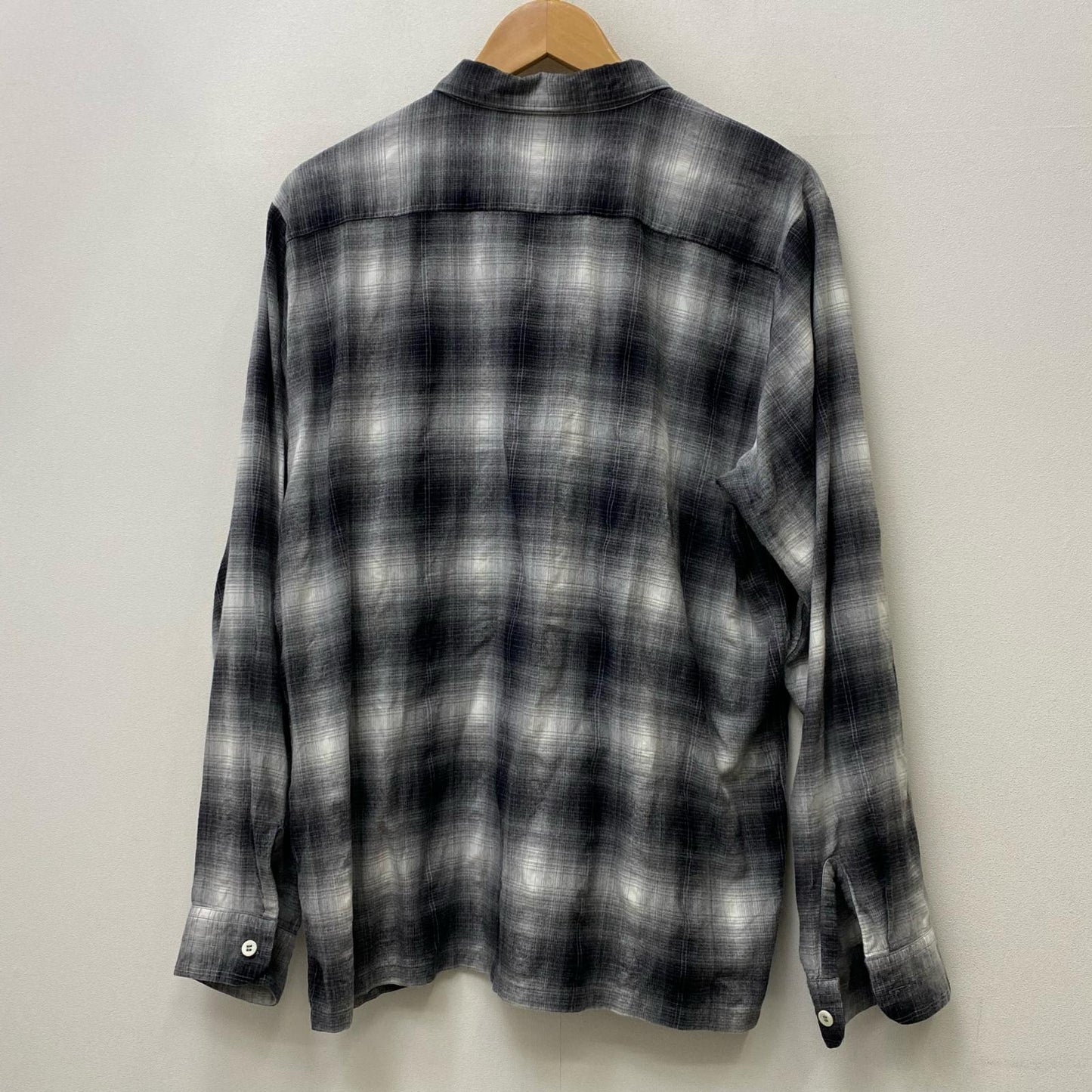 【中古】JOE McCOY | ジョーマッコイ ombre cotton rayon open collar shirt 長袖シャツ サイズ：XL【加古川店】