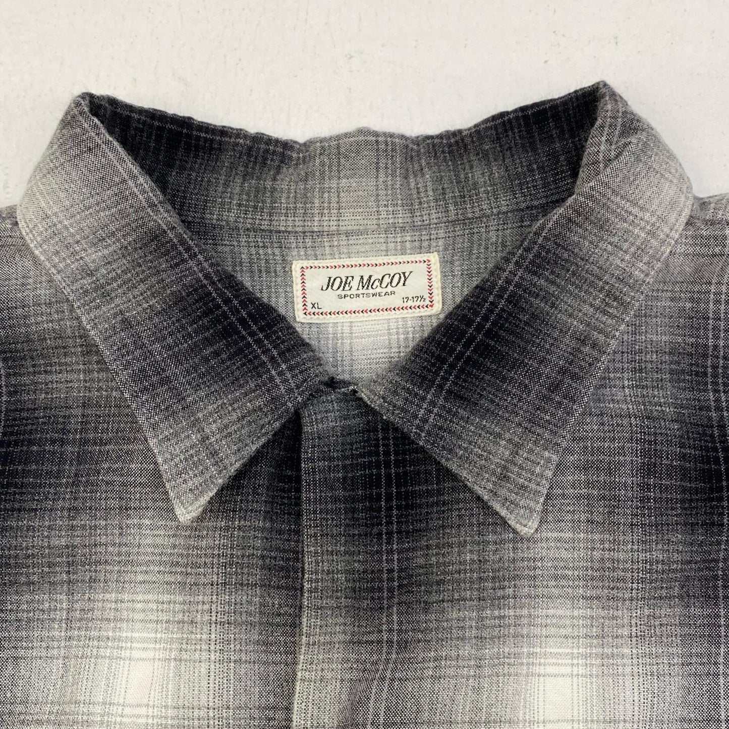 【中古】JOE McCOY | ジョーマッコイ ombre cotton rayon open collar shirt 長袖シャツ サイズ：XL【加古川店】