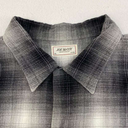 【中古】JOE McCOY | ジョーマッコイ ombre cotton rayon open collar shirt 長袖シャツ サイズ：XL【加古川店】