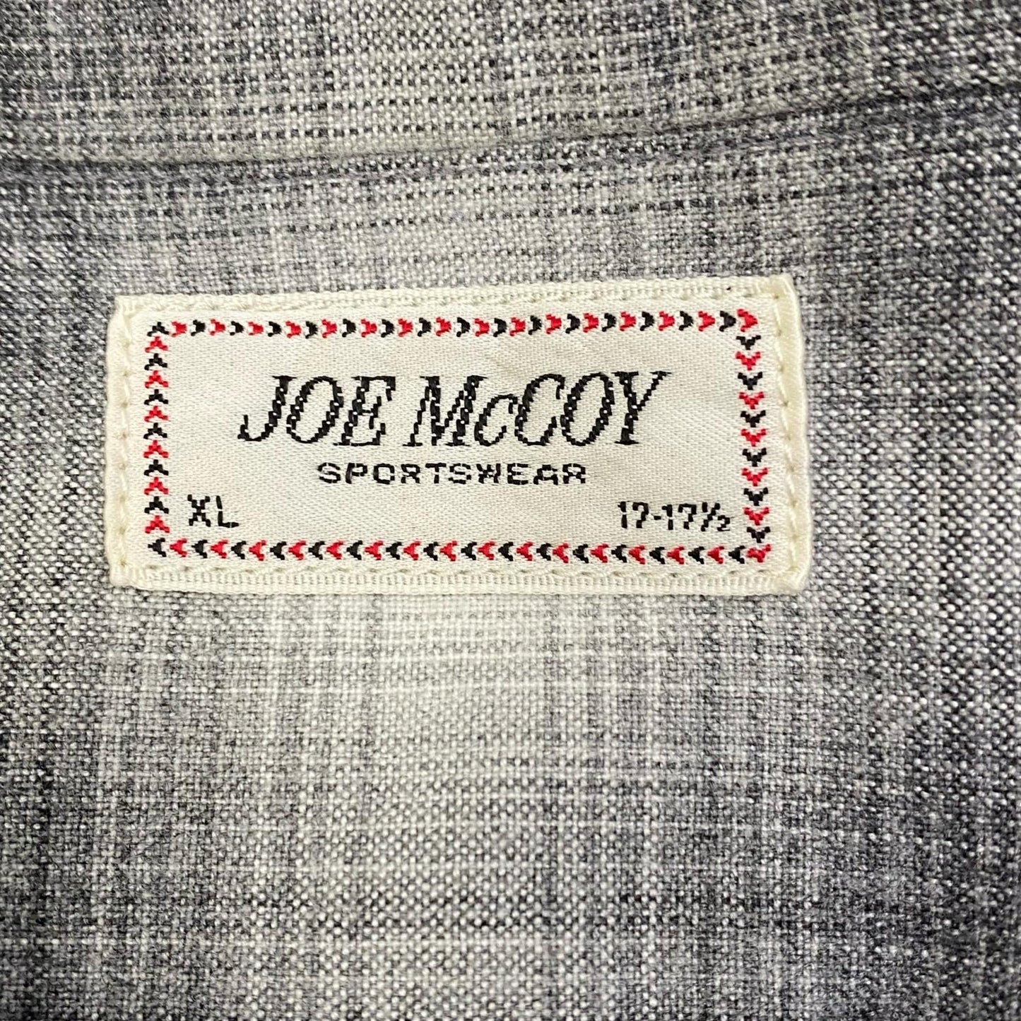 【中古】JOE McCOY | ジョーマッコイ ombre cotton rayon open collar shirt 長袖シャツ サイズ：XL【加古川店】