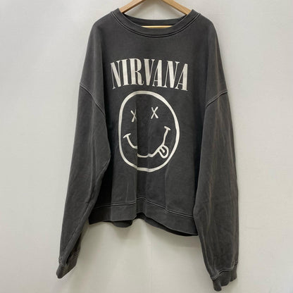 【中古】GDC | ジーディーシー NIRVANA crew sweat スウェット gd0232 グレー サイズ：XL【加古川店】