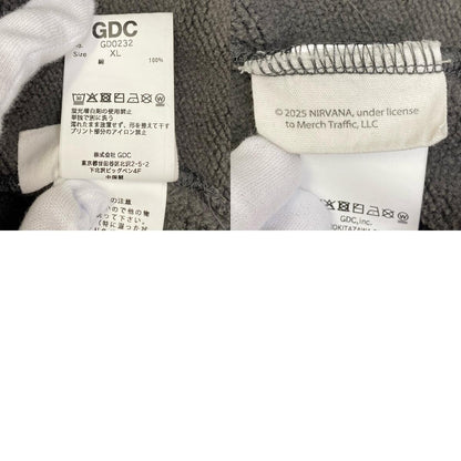 【中古】GDC | ジーディーシー NIRVANA crew sweat スウェット gd0232 グレー サイズ：XL【加古川店】