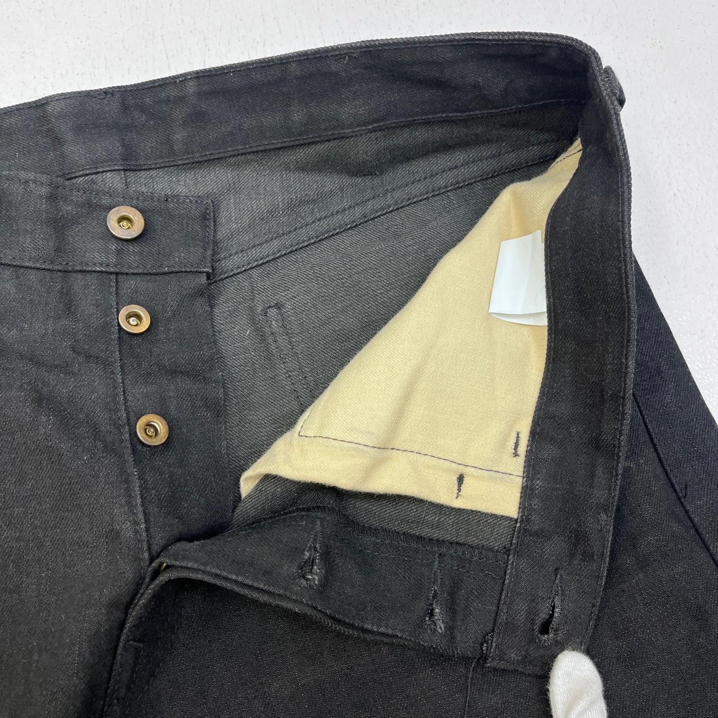 【中古】 SHIP JOHN HOLCOMB デニムパンツ ブラック サイズ：34【加古川店】