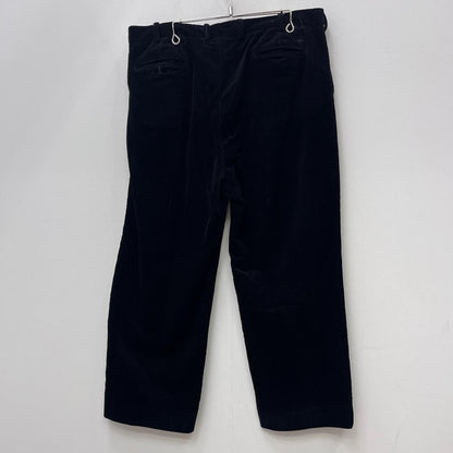 【中古】GDC | ジーディーシー corduroy Two tuck straight pants パンツ gd0256 ブラック サイズ：XL【加古川店】