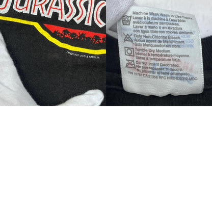 【中古】 JURASSIC PARK THE LOST WORLD LOGO 半袖Ｔシャツ ブラック サイズ：M【加古川店】