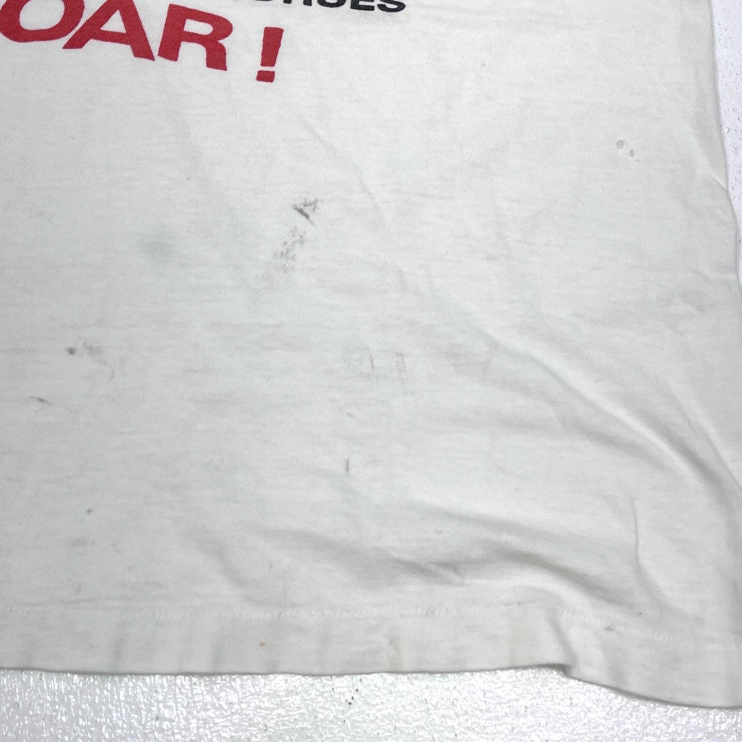 【中古】Champion | チャンピオン allis-chalmers:listen to our horses poar 半袖Ｔシャツ ホワイト サイズ：L【加古川店】