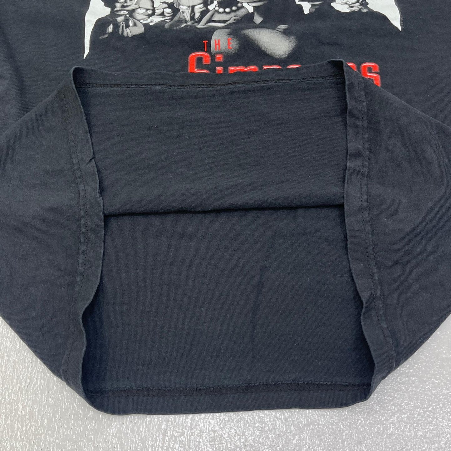 【中古】 THE simpsons:Sopranos PARODY 半袖Ｔシャツ ブラック サイズ：M【加古川店】