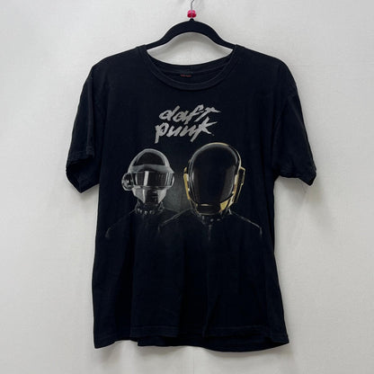 【中古】 DAFT PUNK:MEMBER LOGO 半袖Ｔシャツ ブラック【加古川店】