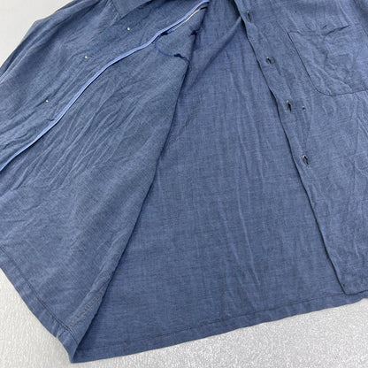 【中古】VINTAGE衣料 | ヴィンテージイリョウ vardon:rayon shirt 長袖シャツ ライトブルー サイズ：M【加古川店】