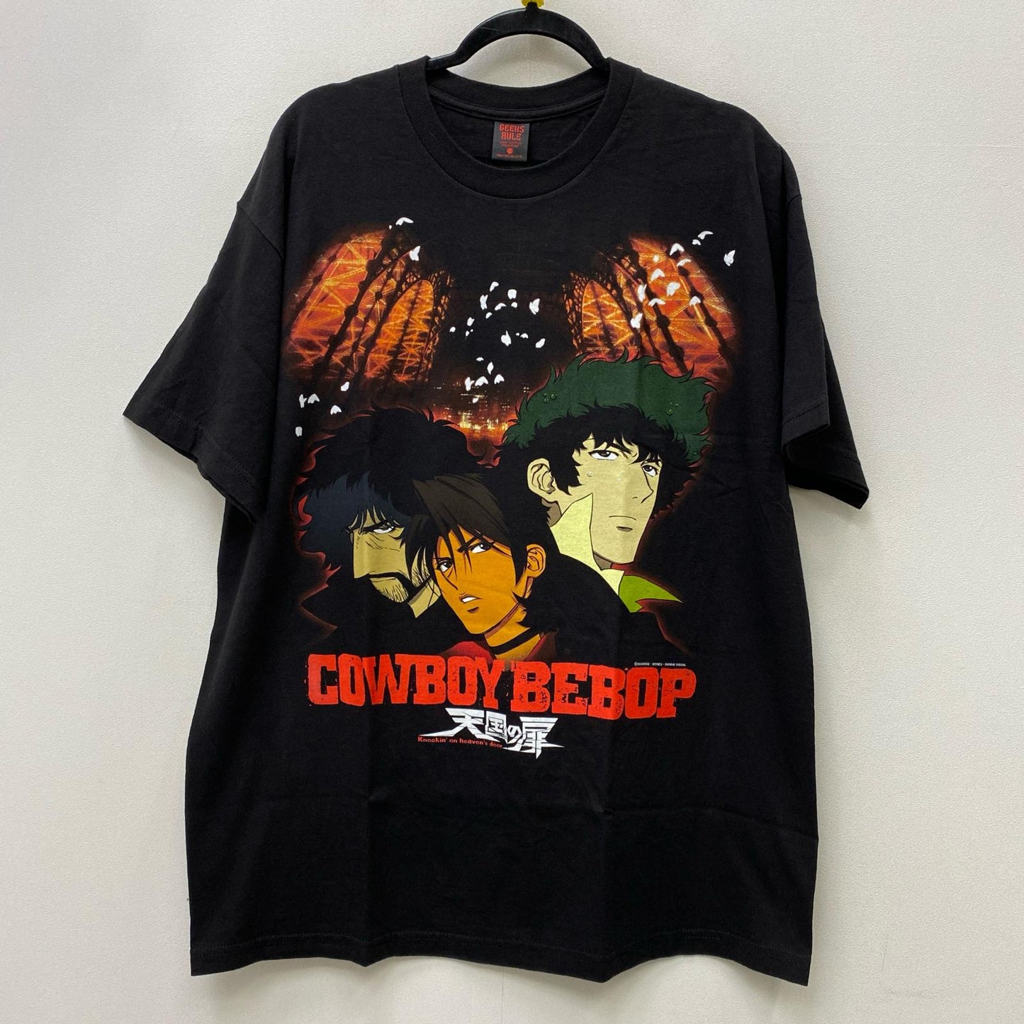 【中古】 GEEKSRULE・ COWBOY天国の扉 半袖Ｔシャツ ブラック サイズ：XL【加古川店】