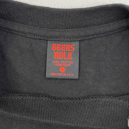 【中古】 GEEKSRULE・ COWBOY天国の扉 半袖Ｔシャツ ブラック サイズ：XL【加古川店】