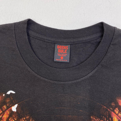 【中古】 GEEKSRULE・ COWBOY天国の扉 半袖Ｔシャツ ブラック サイズ：XL【加古川店】