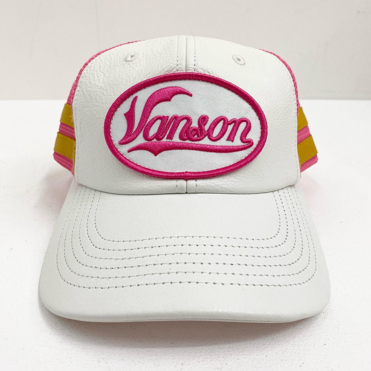 supreme シュプリーム VANSON Leathers Mesh Back メッシュキャップ ホワイト