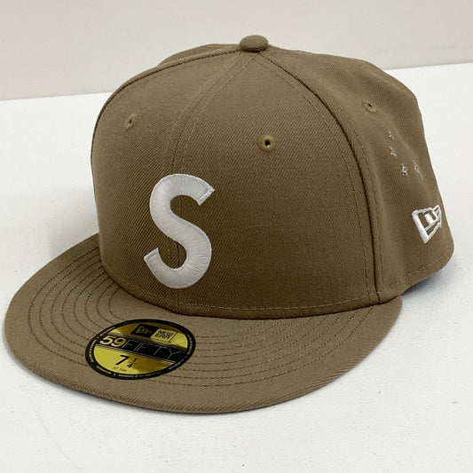 Supreme | シュプリーム S LOGO・NEW ERA キャップ ベージュ