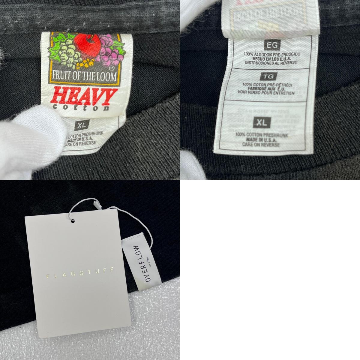 【中古】VINTAGE衣料 | ヴィンテージイリョウ VELOCITY POWERBOATS 半袖Ｔシャツ ブラック サイズ：XL【加古川店】